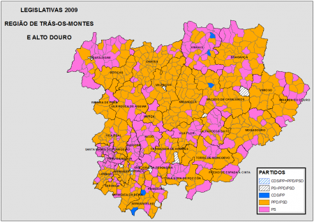 TRÁS-OS-MONTES E ALTO DOURO: LEGISLATIVAS 2009
